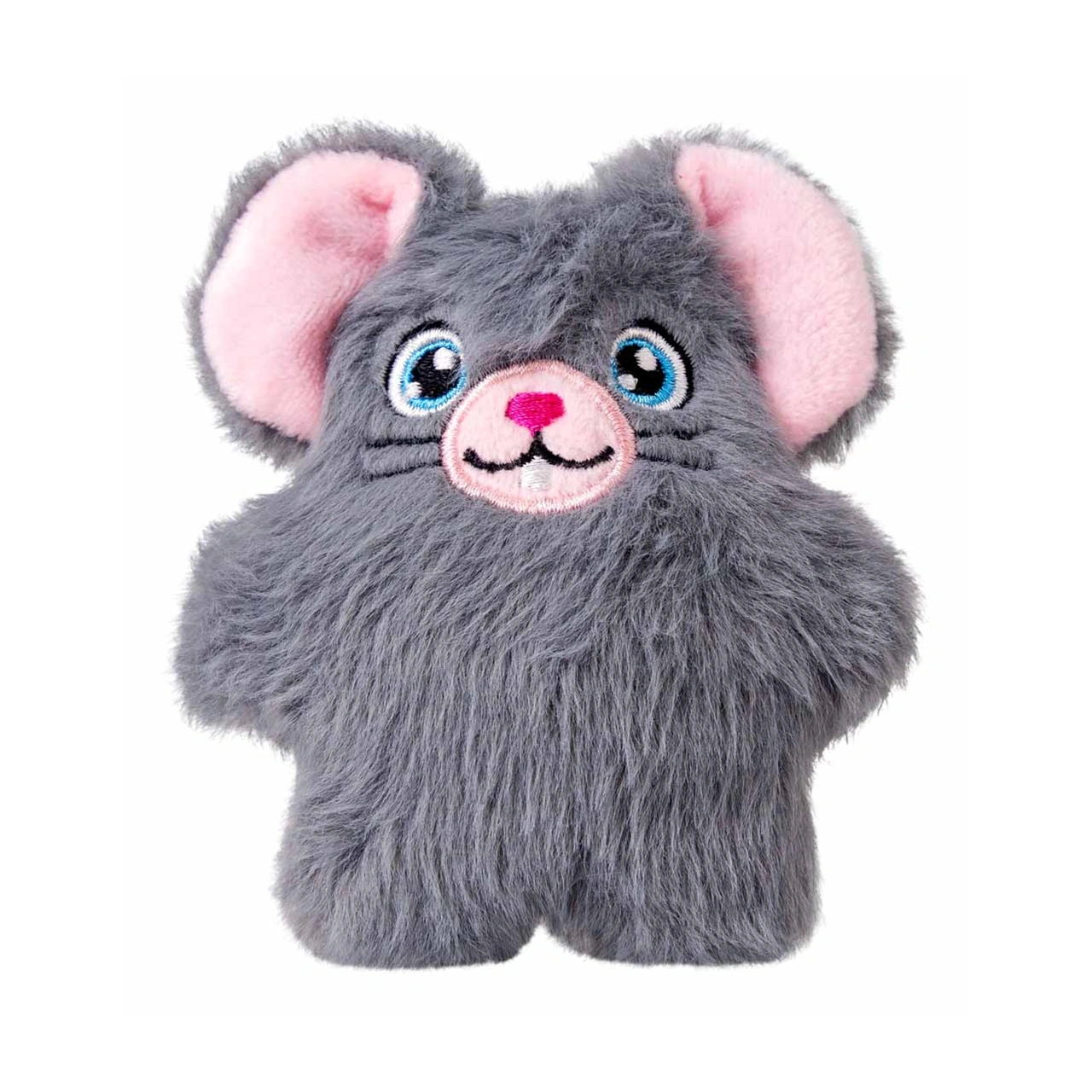 KONG Cat Snuzzles Mouse kattelegetøj 10 x 9 x 4 cm med catnip